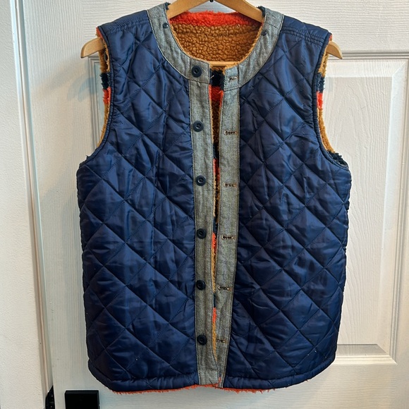 J Crew fleece vest reversible liner - Picture 5 of 7